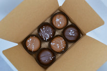Load image into Gallery viewer, 6 Pack Dipped Caramels - Best Box